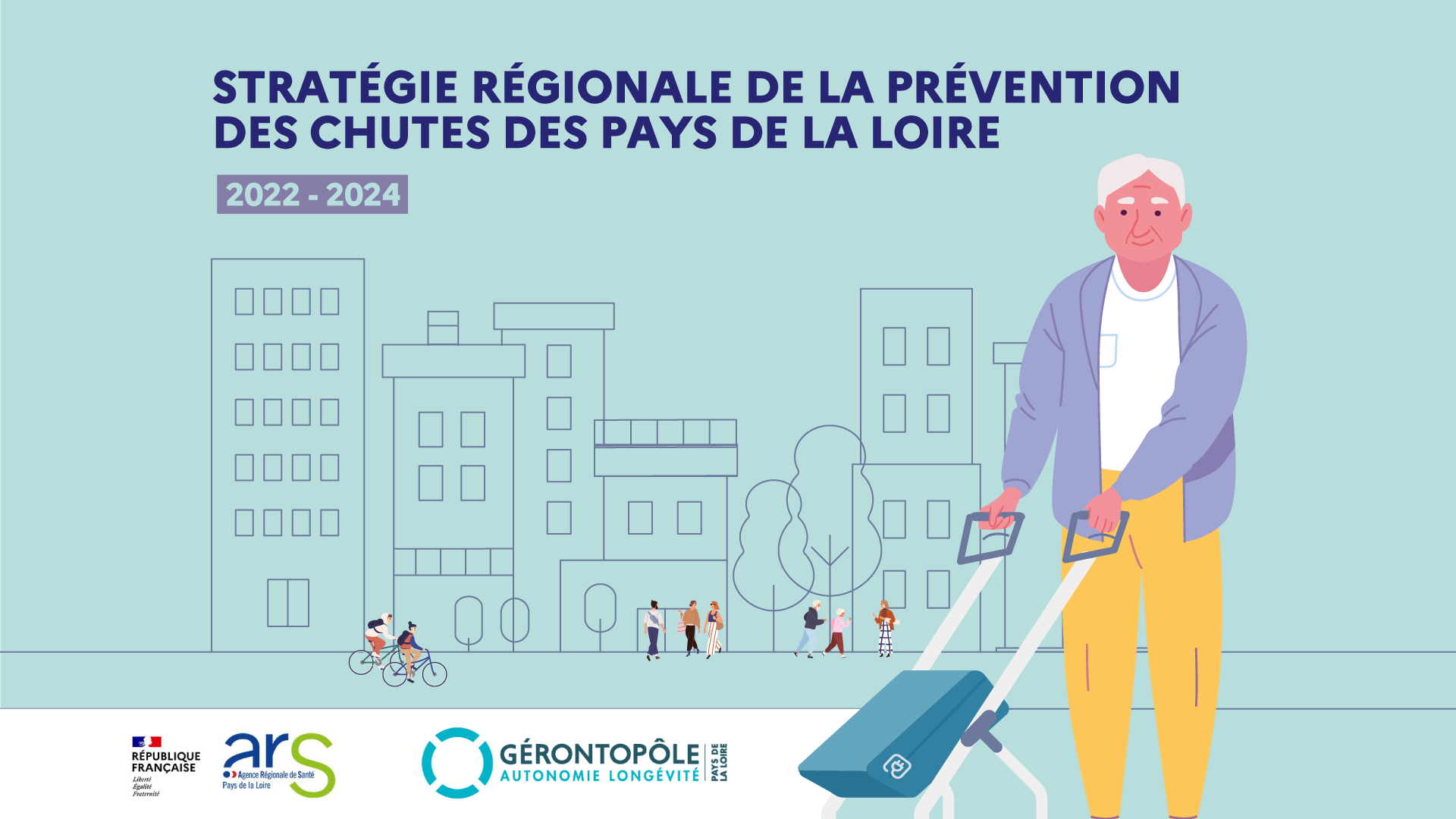 Stratégie régionale de la prévention des chutes des Pays de la Loire 2022-2024