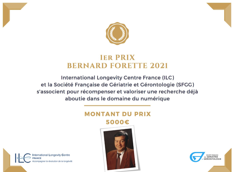 Prix Bernard Forette (ILC / SFGG) :