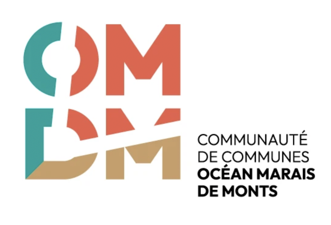 LOGO COMMUNAUTÉ DE COMMUNES OCÉAN-MARAIS DE MONTS