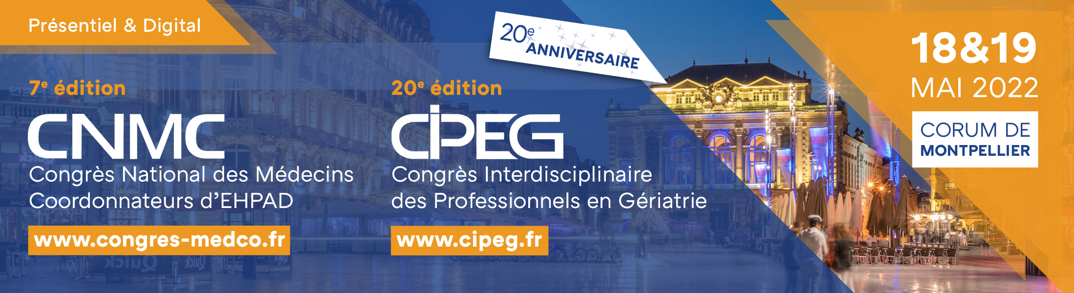 Lancement d'un appel à communications CIPEG 2022 et CNMC 2022