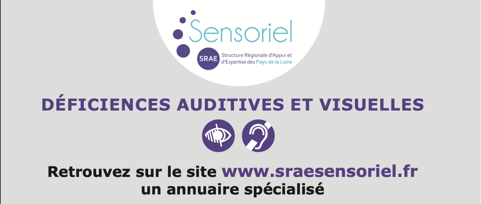 Répertoire des ressources déficiences sensorielles - SRAE Sensoriel