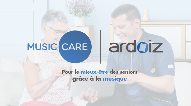 Un partenariat innovant entre la tablette Ardoiz et Music Care pour proposer des soins par la musique !