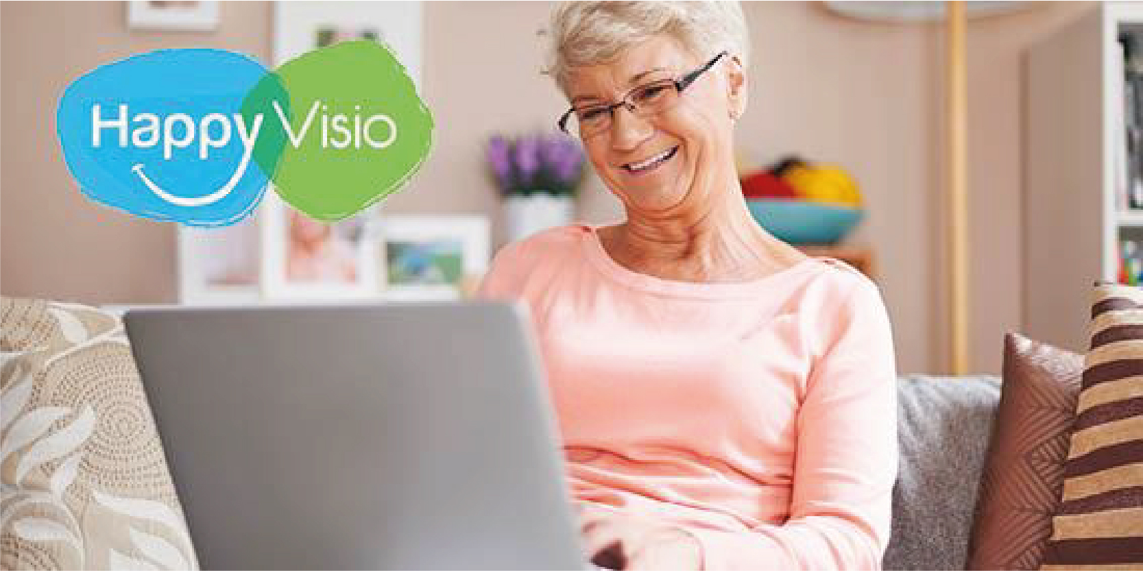 Découvrez HappyVisio, l'accès à l'information sur la prévention, la santé et le bien-être simplifié !