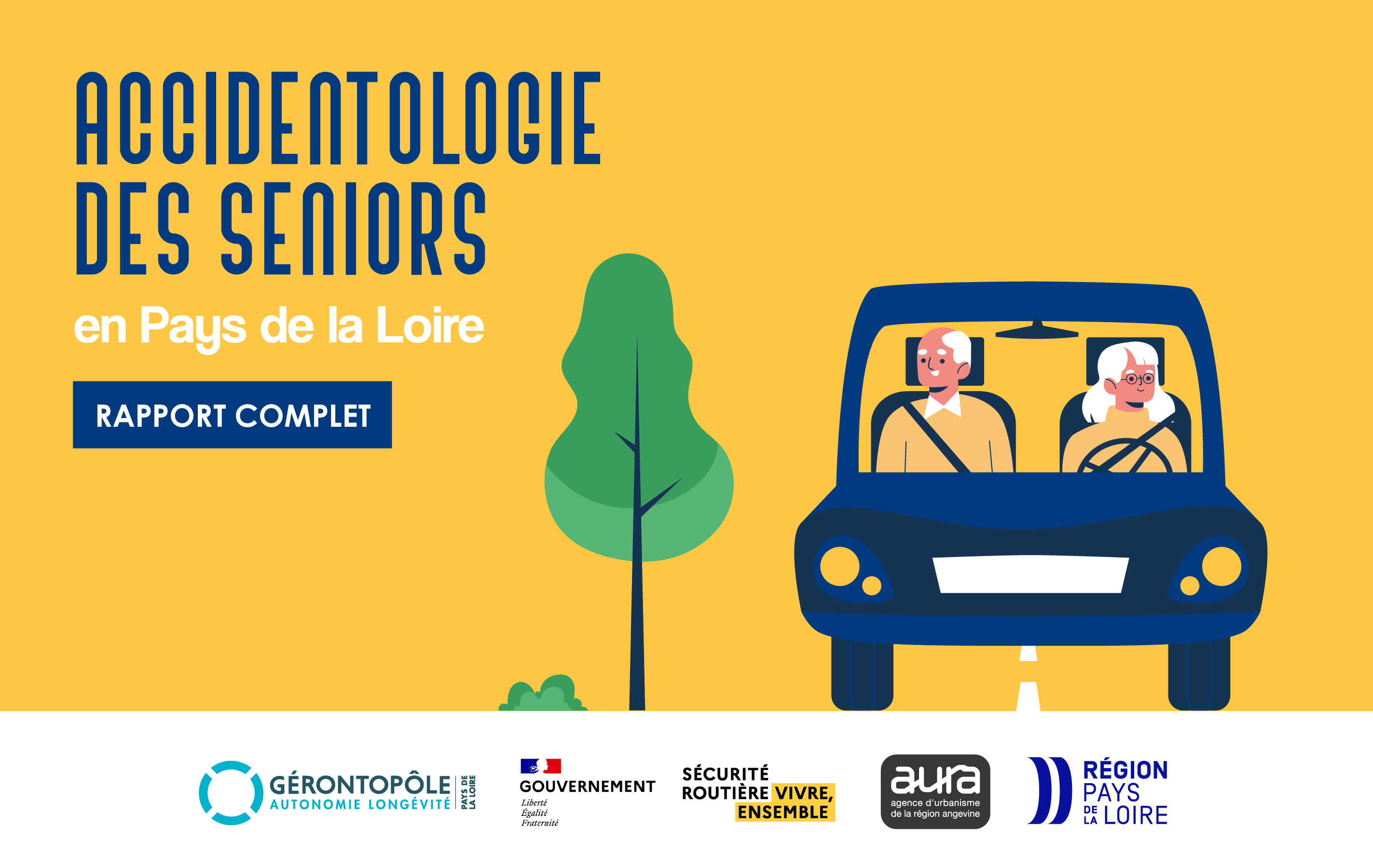 Visuel de l'étude : Accidentologie des seniors en Pays de la Loire