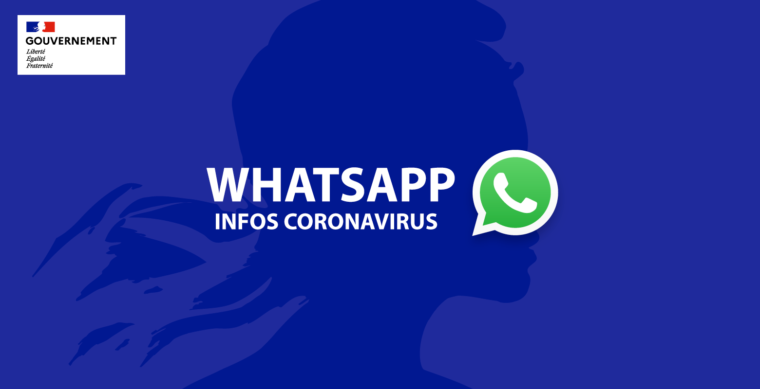 Compte officiel WhatApp covid-19
