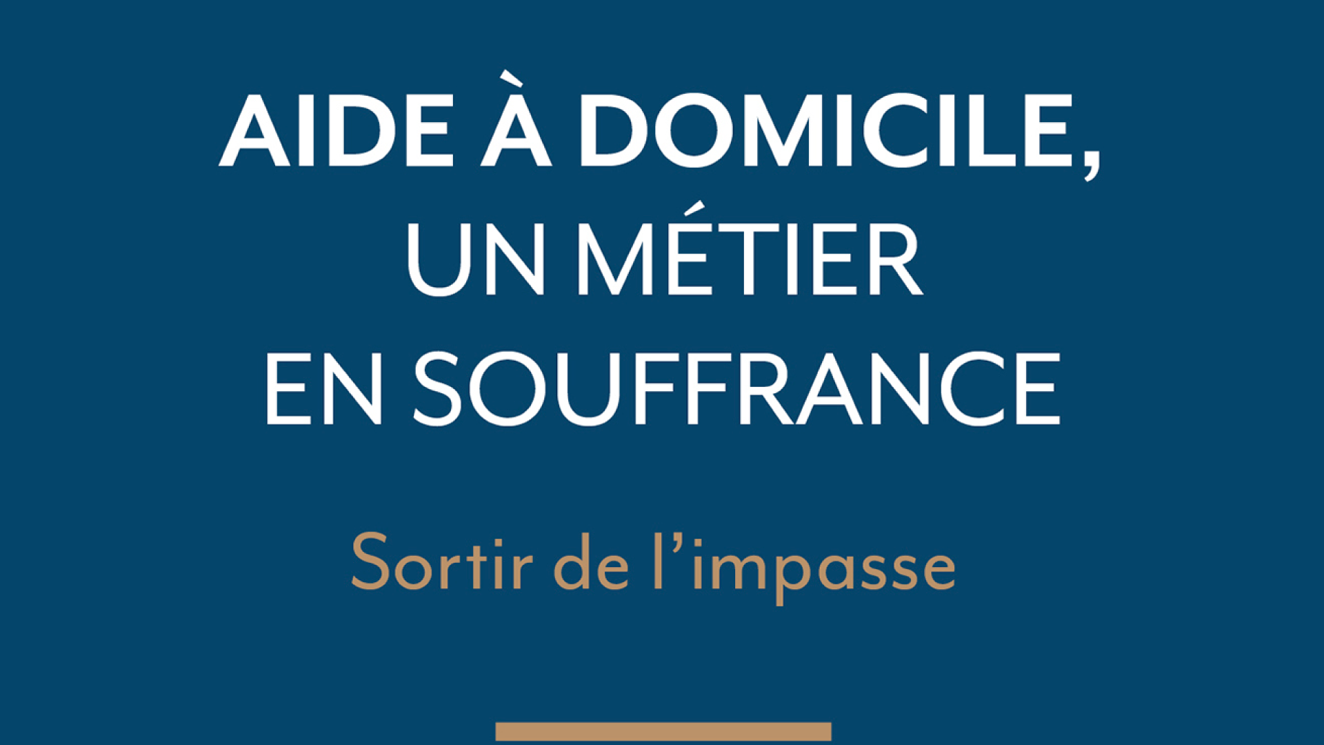 un métier en souffrance - image