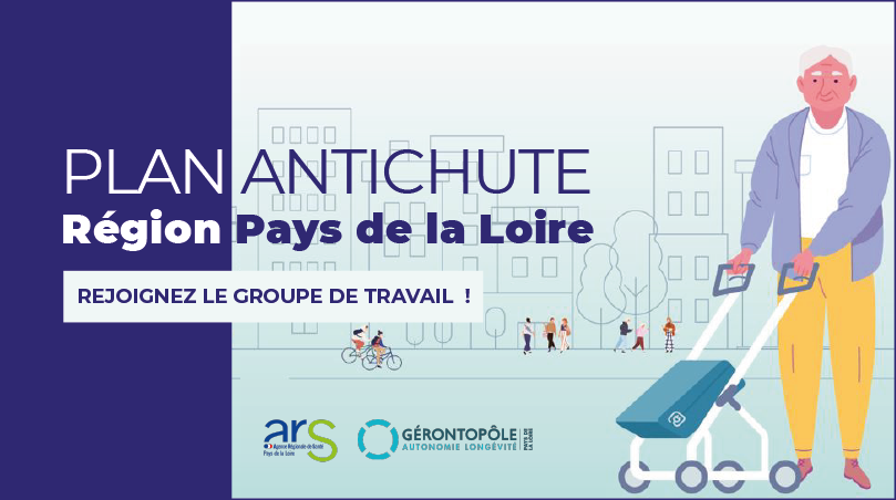 Participez à la seconde réunion du groupe de travail du Plan Antichute en région Pays de la Loire, mardi 06 septembre !