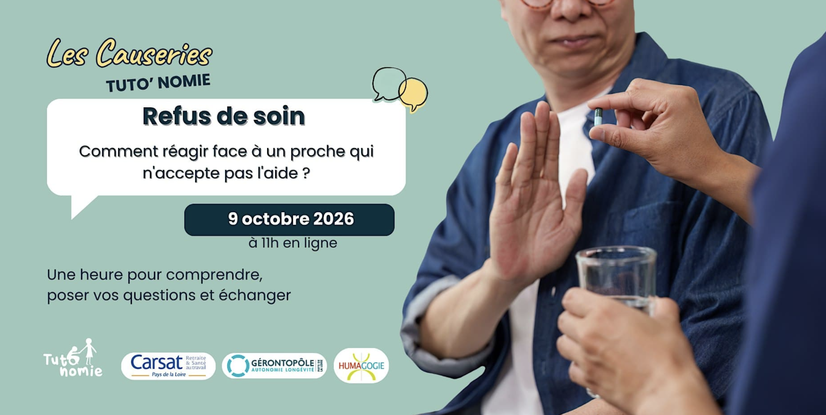 Les causeries tuto'nomie Gérontopôle