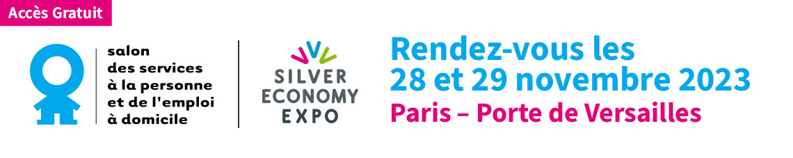 Rendez-vous les 28 et 29 novembre 2023 pour le Silver Economy Expo, le Salon professionnel des services et technologies pour les seniors à Paris.
