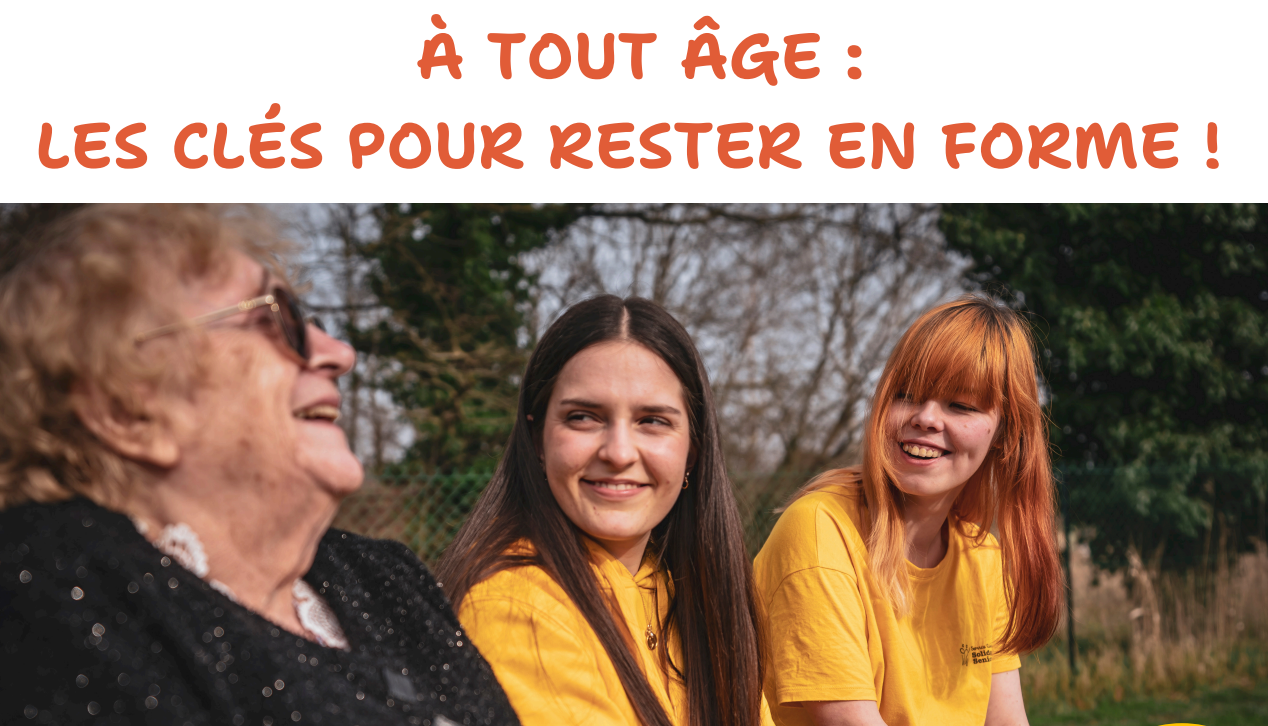 Affiche temps convivial intergénérationnelle