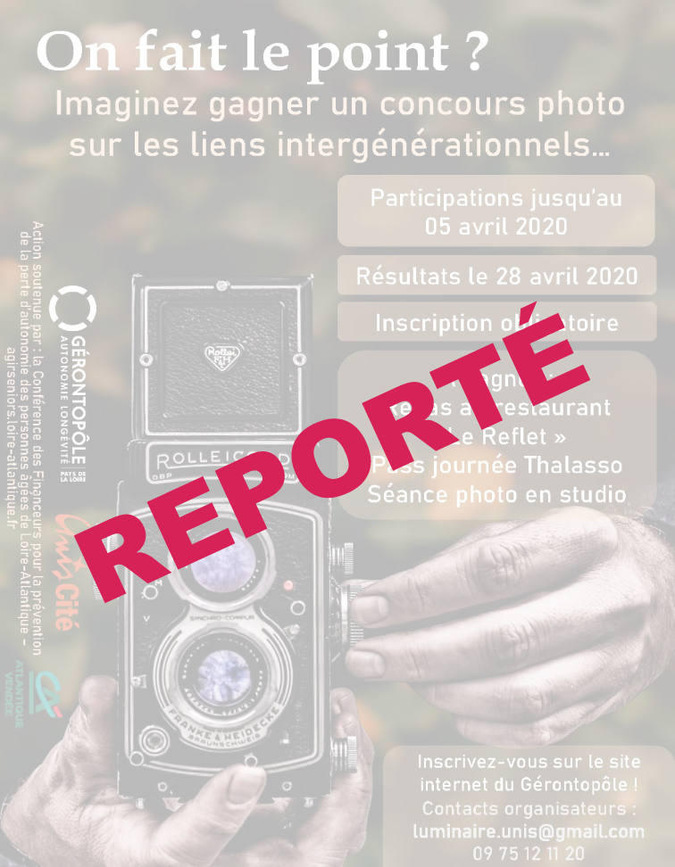 Affiche concours photos