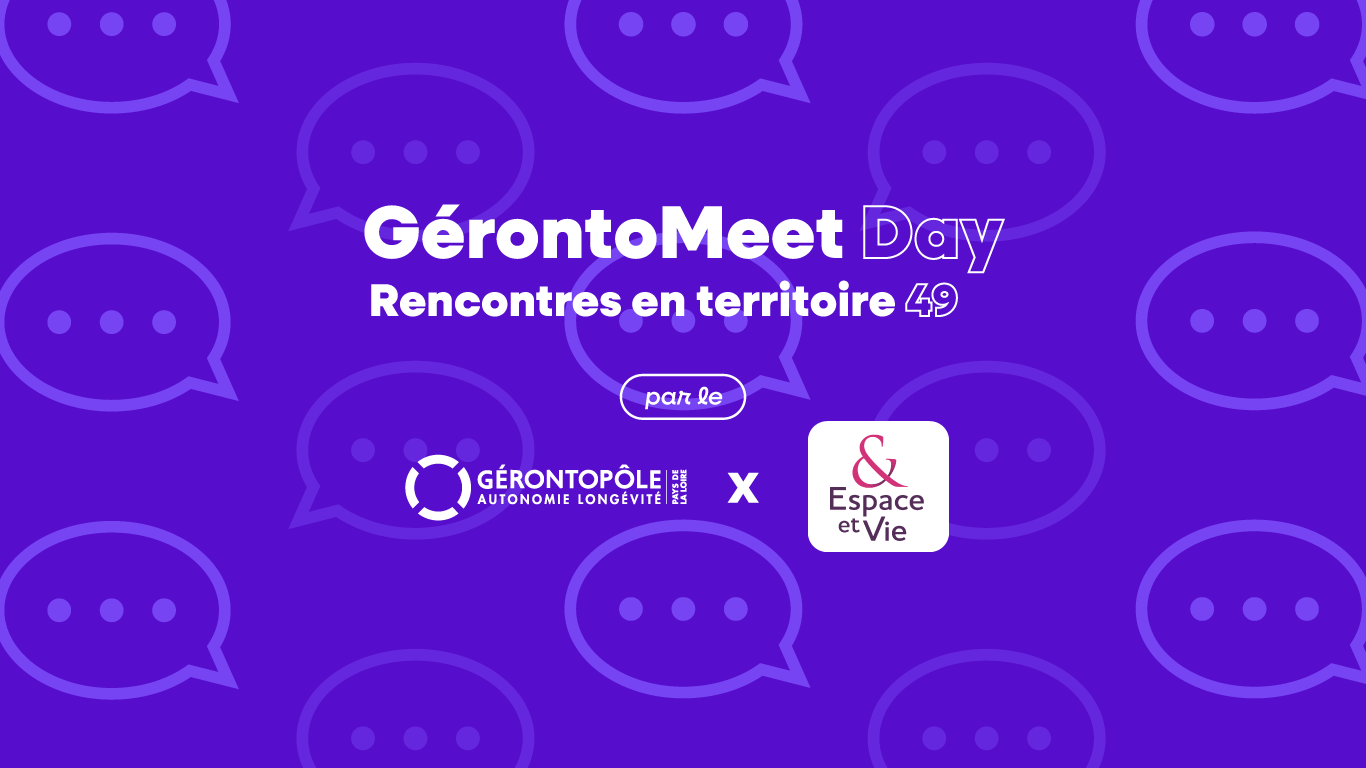 Visuel Gérontomeet Day - Rencontres en territoire 49