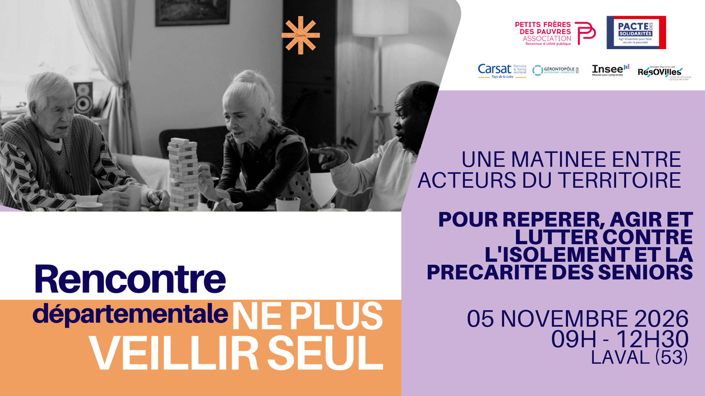Ne plus vieillir seul en Mayenne - Gérontopôle des PAys de la Loire mobilisé