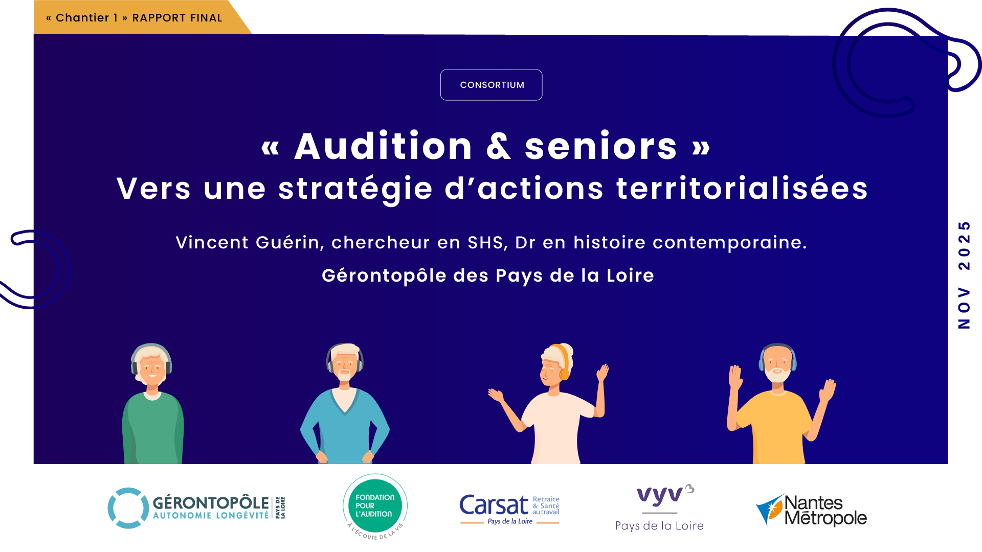 Rapport « Audition et seniors » : mieux entendre pour mieux vieillir