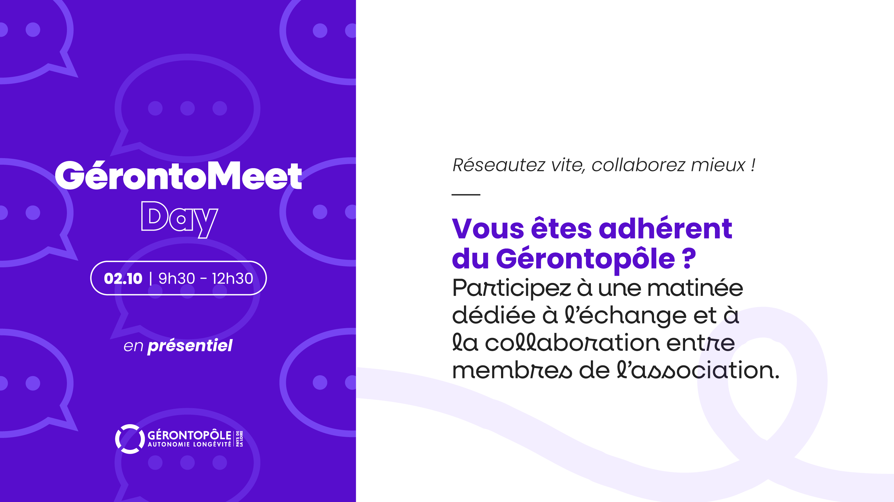 Visuel de l'événement : GérontoMeet Day