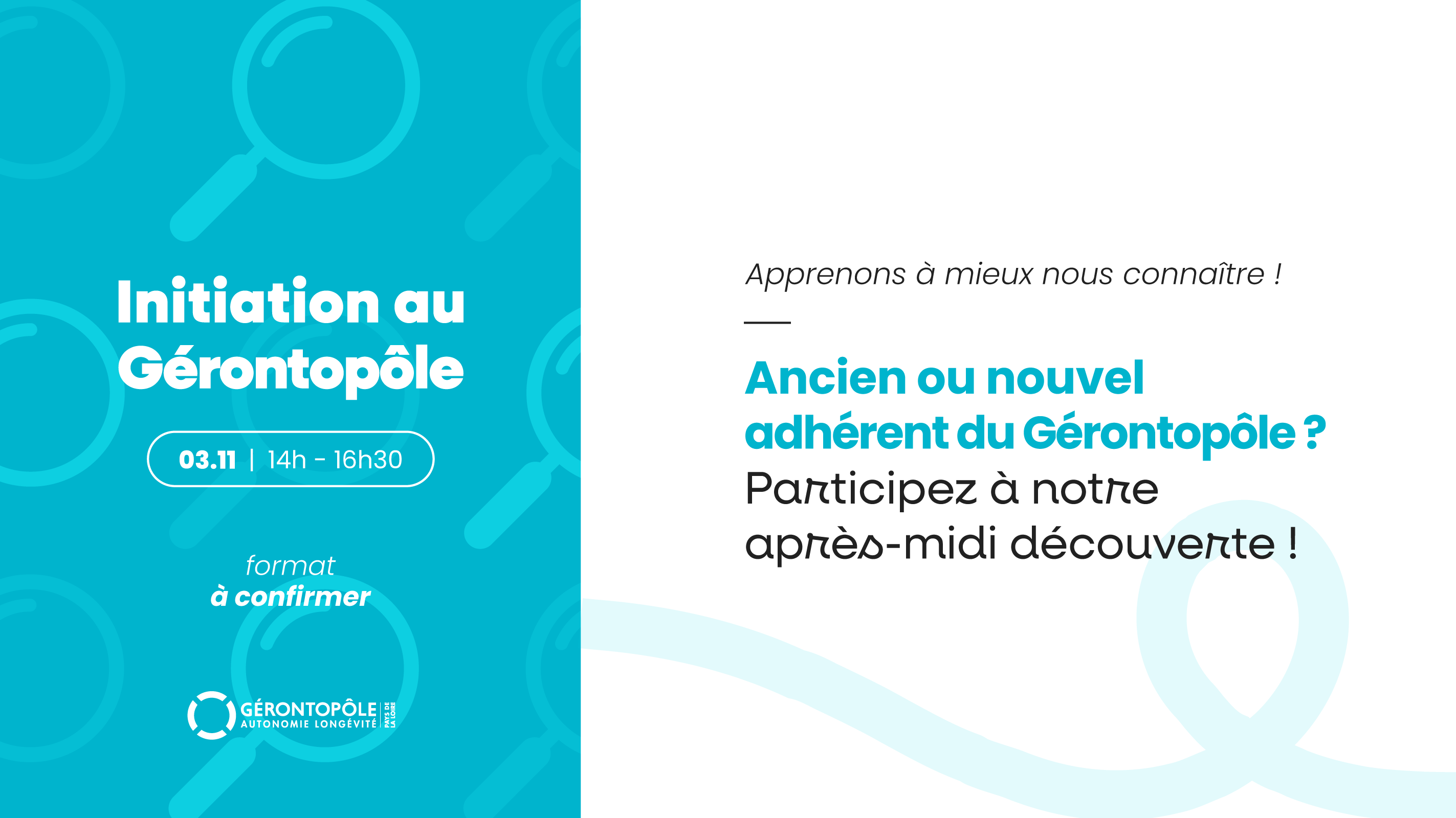 visuel : Initiation au Gérontopôle des Pays de la Loire