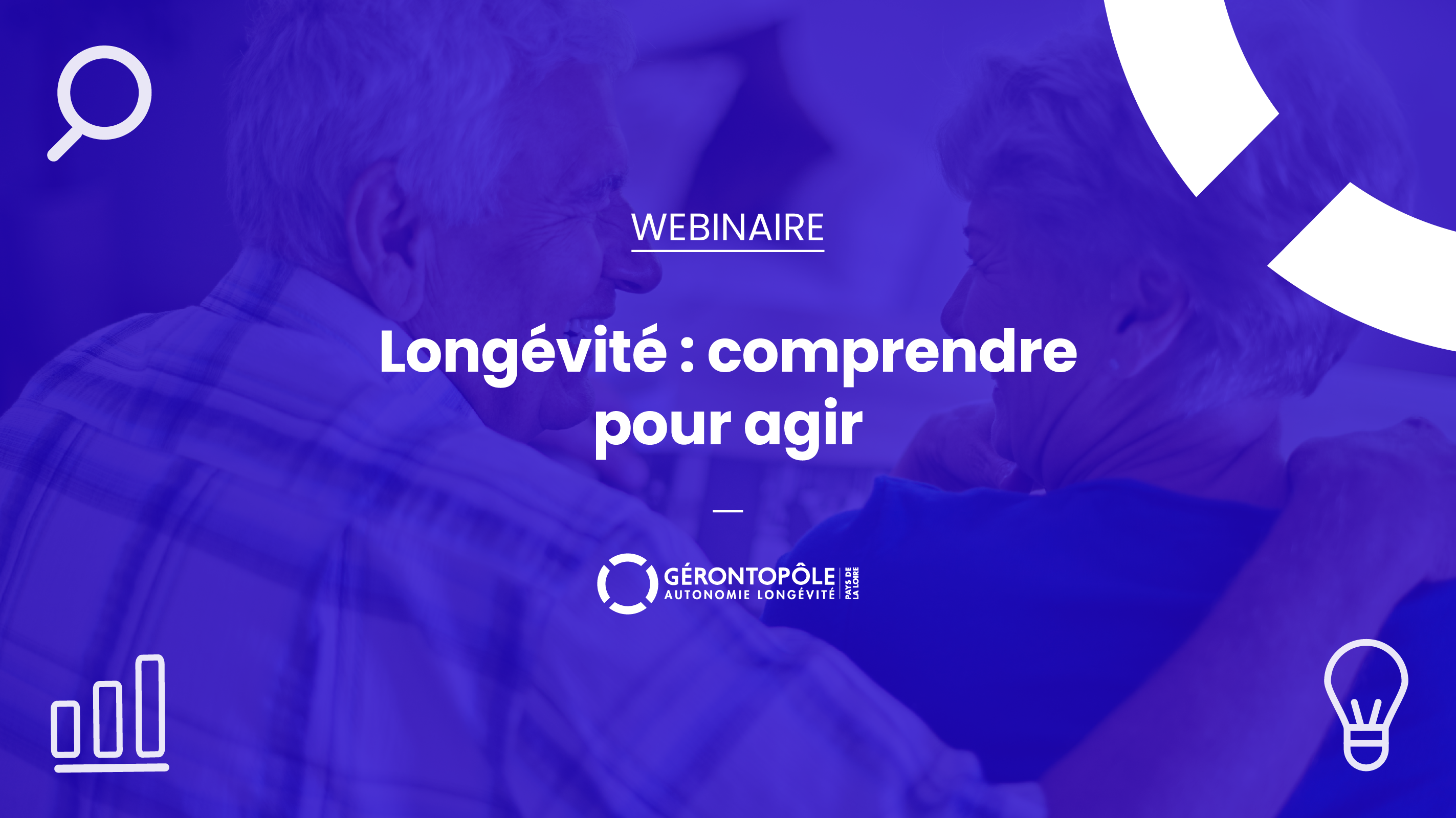 Visuel du webinaire "Longévité : comprendre pour agir"