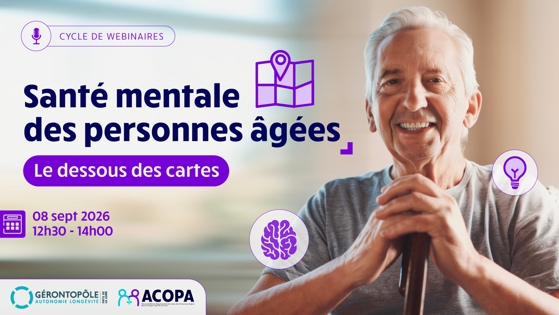 Santé mentale des personnes âgées : le dessous des cartes Gérontopôle des Pays de la Loire