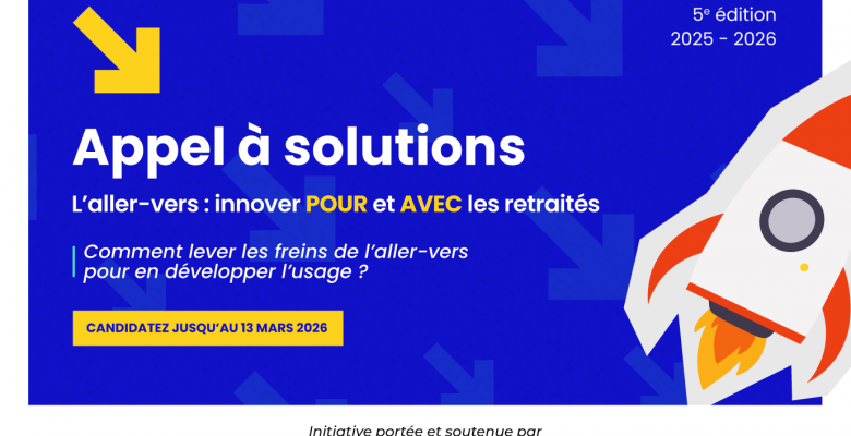 Découvrez dès maintenant la 5ème édition de l'appel à solutions lancé par le Gérontopôle des Pays de la Loire, Malakoff Humanis et la Carsat des Pays de la Loire !