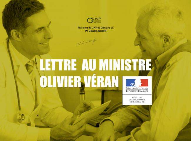 Lettre ministre Olivier Véran Covid-19