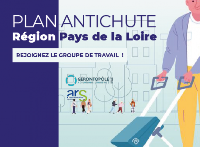 Participez à la seconde réunion du groupe de travail du Plan Antichute en région Pays de la Loire, mardi 06 septembre !