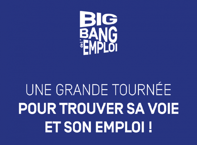 La Région organise le premier Big Bang de l'emploi, du 03 mars au 1er avril 2023.