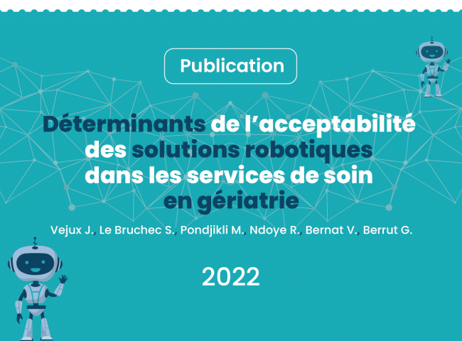 Les études menées sur les bénéfices de l'usage des robots dans le domaine médical ont montré, non seulement un impact positif sur les résidents, mais également sur les soignants, diminuant leur sentiment de « burn-out » et générant un sentiment d’apaisement.