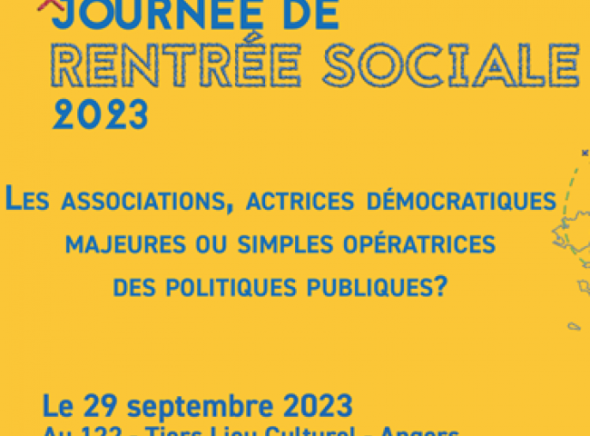 Journée de Rentrée Sociale 2023 - Réseau UNIOPSS-URIOPSS