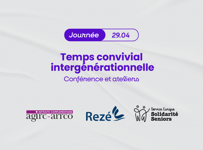 teaser Temps convivial intergénérationnel | Agirc-Arrco, SCS, ville de Rezé