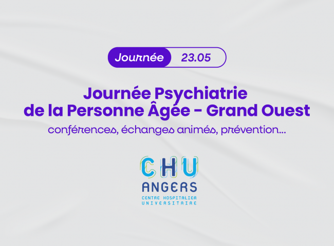 Teaser Journée Psychiatrie de la Personne Âgée | CHU d'Angers