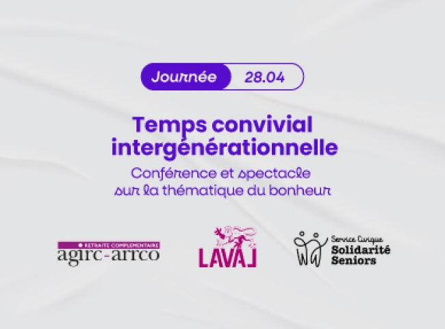 Teaser Temps convivial intergénérationnel | Agirc-Arrco, SCS, ville de Laval