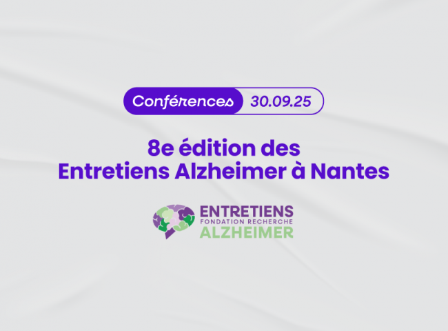 Visuel : 8e édition des Entretiens Alzheimer à Nantes
