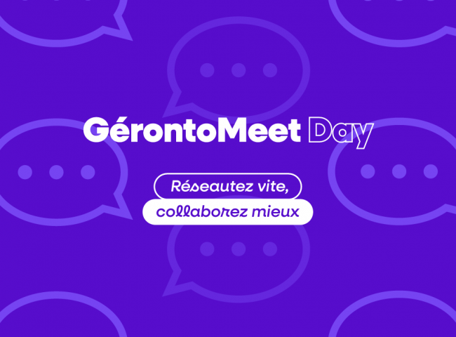 Visuel de l'événement : GérontoMeet Day