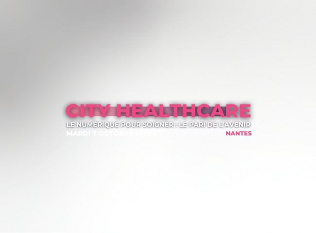 Visuel contenant le logo du salon City Healthcare
