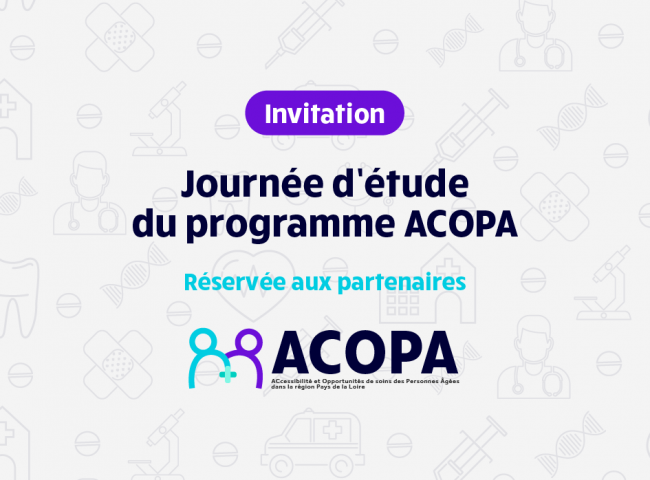 Visuel de la journée d'étude ACOPA du 04 décembre 2025