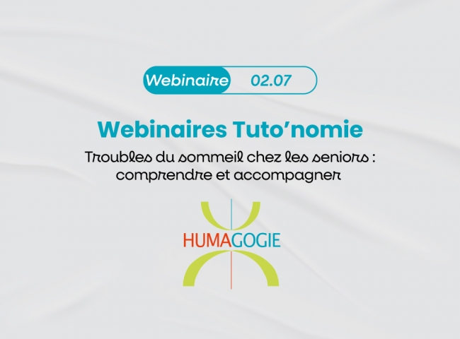 Visuel du webinaire Tuto'nomie
