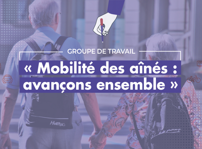 Le Gérontopôle vous donne rendez-vous en octobre et en novembre pour continuer les travaux menés par le groupe mobilité des aînés.