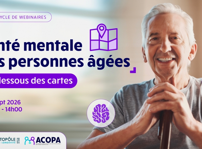 Santé mentale des personnes âgées : le dessous des cartes Gérontopôle des Pays de la Loire